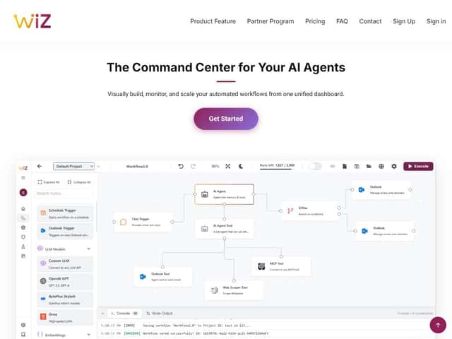 WiiZ Altas 2.0 (Public Beta) interface