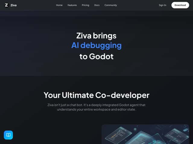 Ziva.sh interface