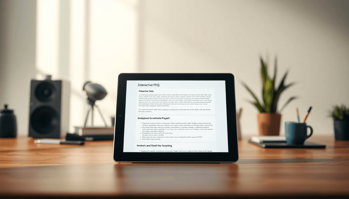 FAQ hub page ideas for creators featured image