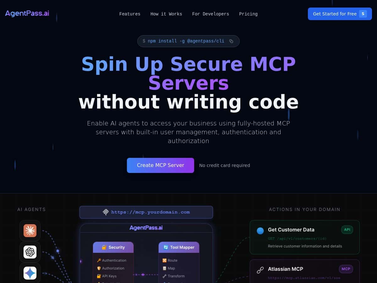 AgentPass.ai Review – Simplifying API Integration for AI Agents