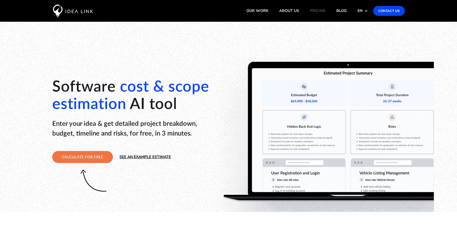 AI Software Cost Estimator Review – Fast and Informative Tool