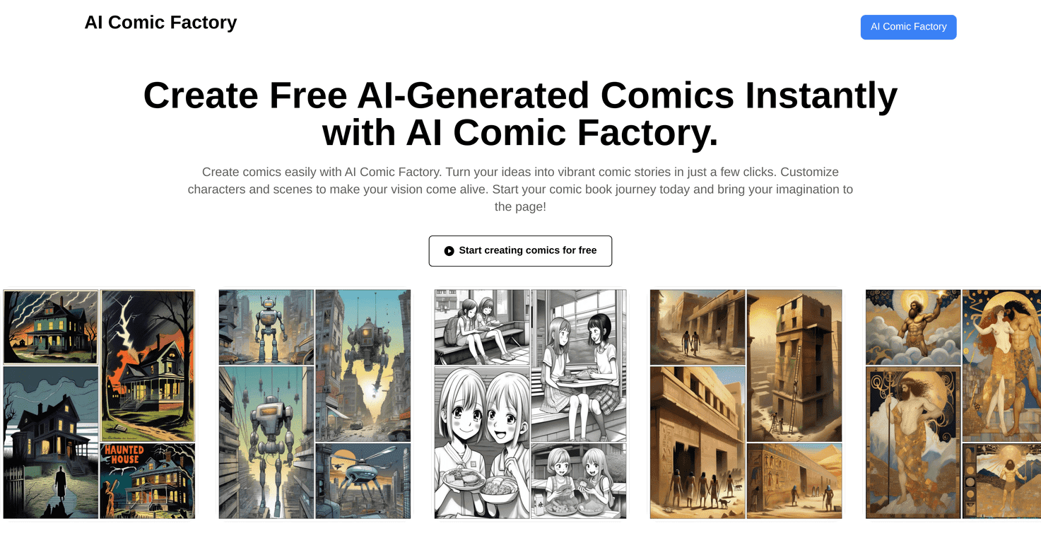 AIComicFactory.ai Review – Create Your Own Comics Easily