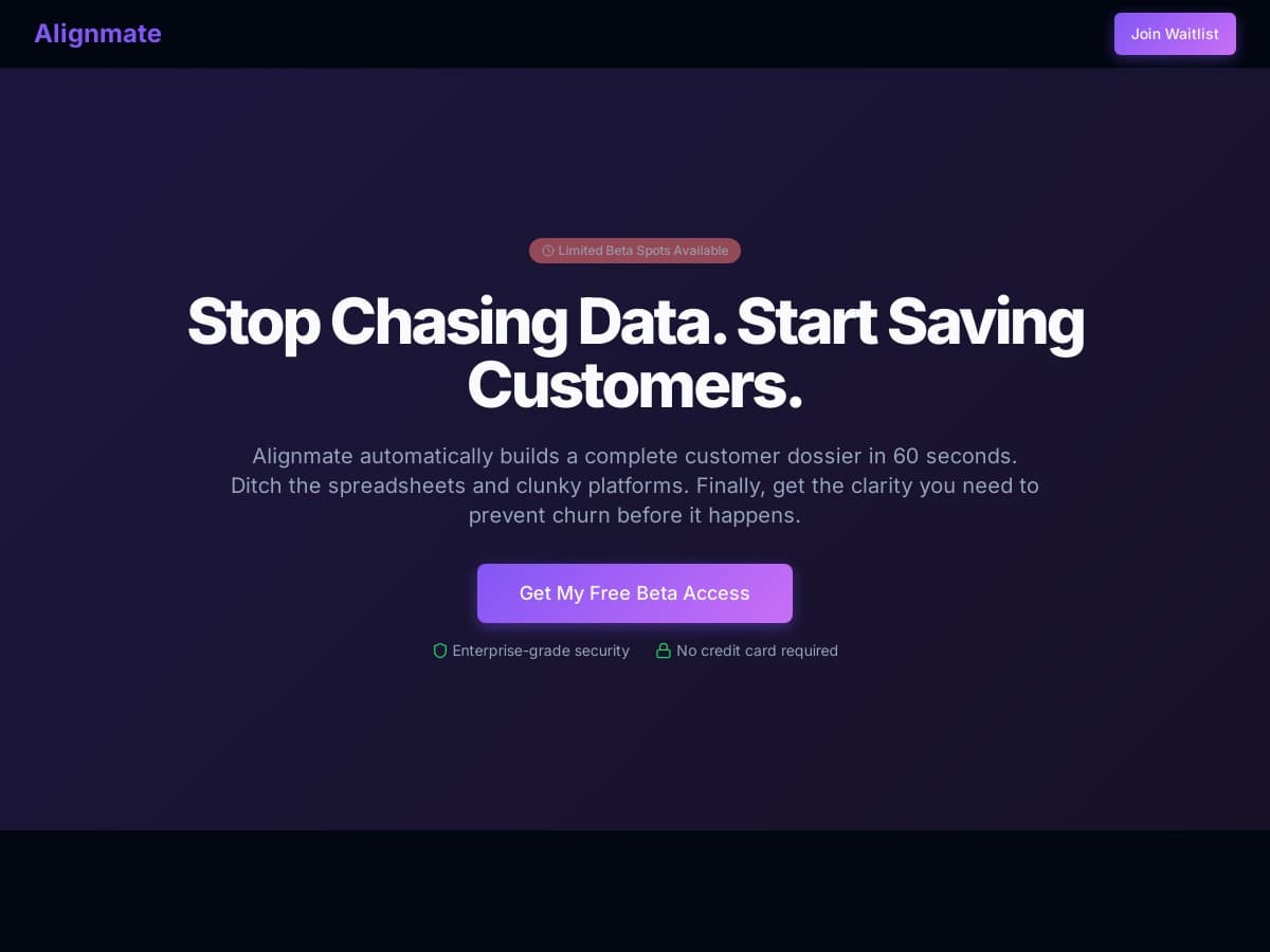Alignmate Review – A Friendly Look at This AI Customer Tool