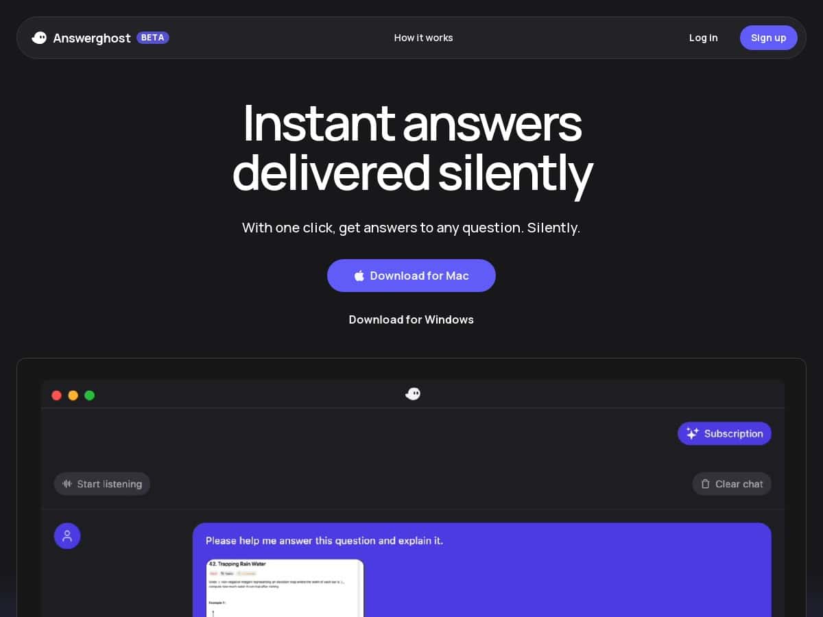 Answerghost Review – Your Instant AI Assistant