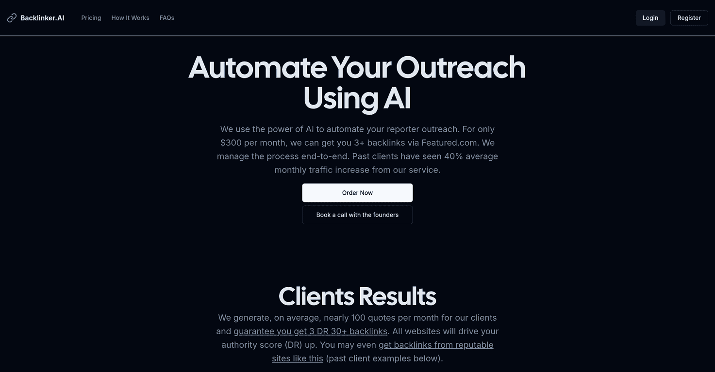 Backlinker.AI Review – Efficiently Boost Your Backlinks