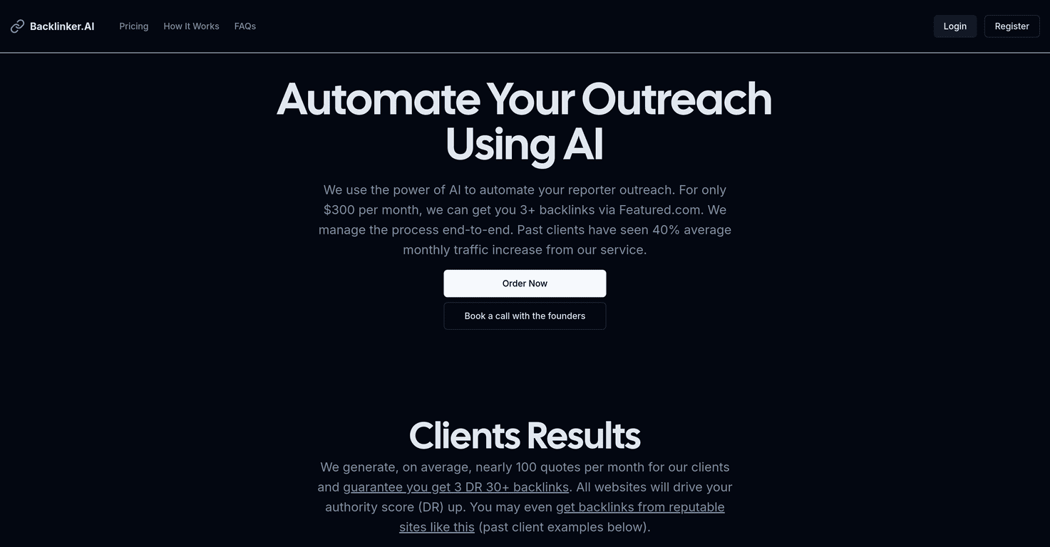 Backlinker.AI Review – Efficiently Boost Your Backlinks