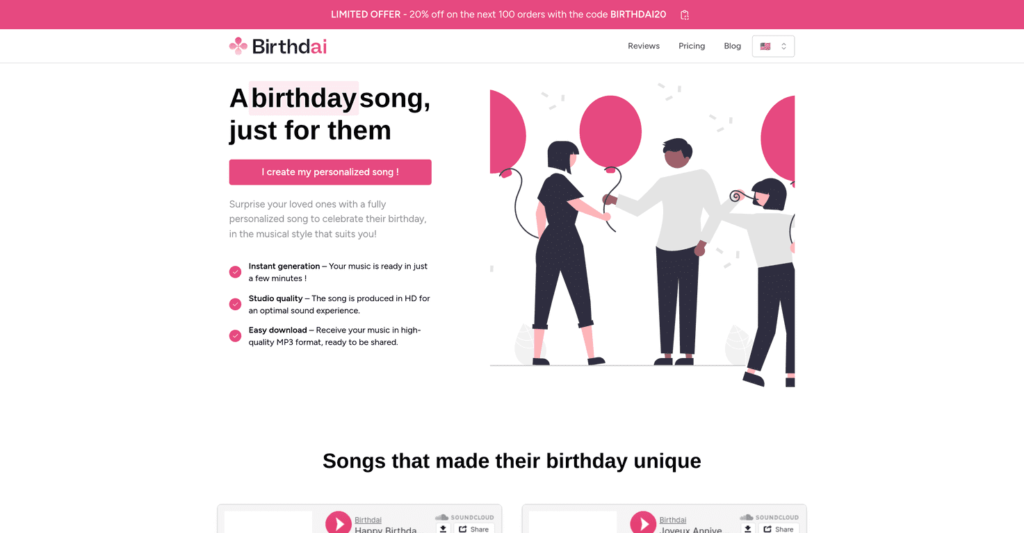 Birthdai Review – Create Unique Birthday Songs Easily