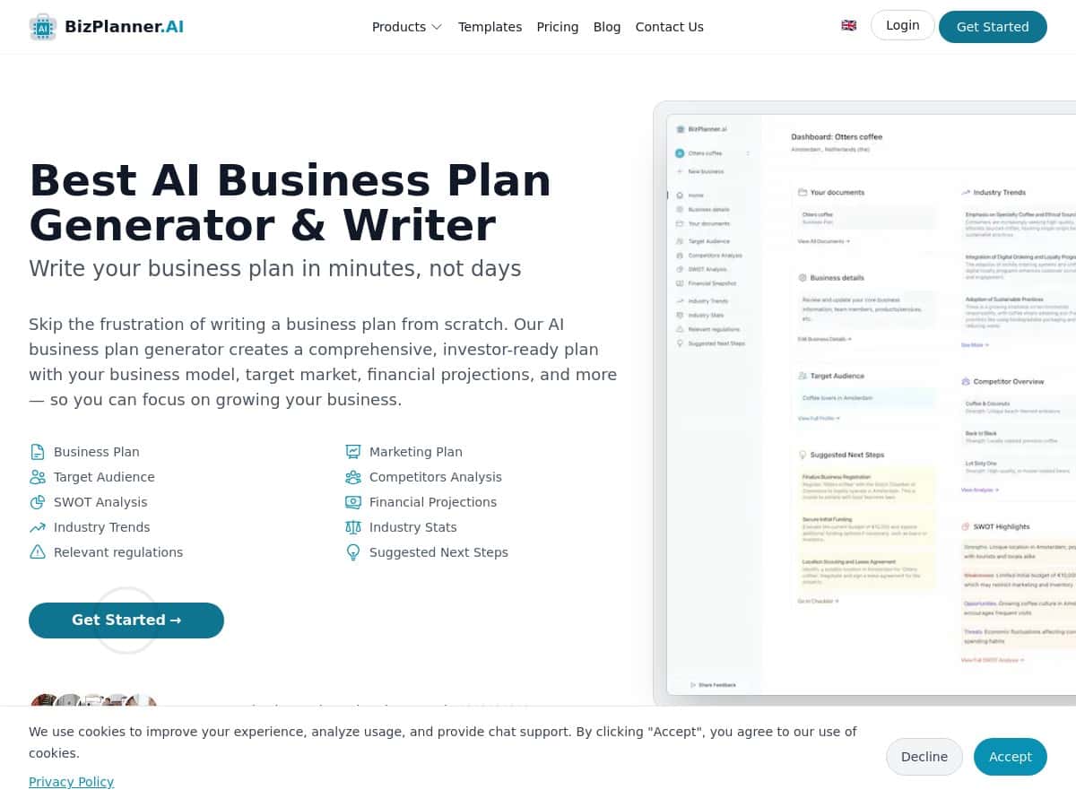 BizPlanner AI Review – Fast & Easy Business Planning Solution