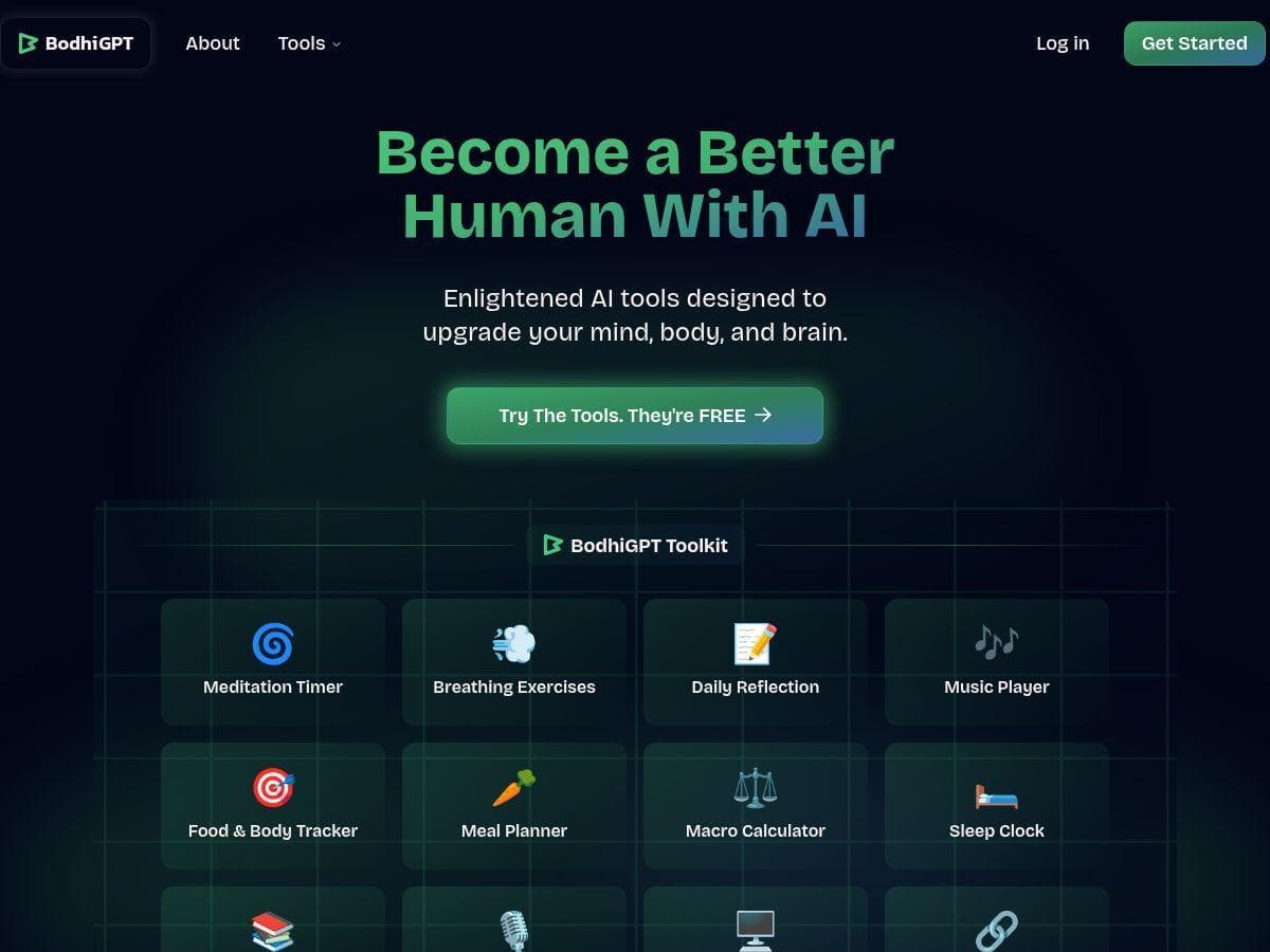 BodhiGPT Review – Unlock Your Well-Being with AI
