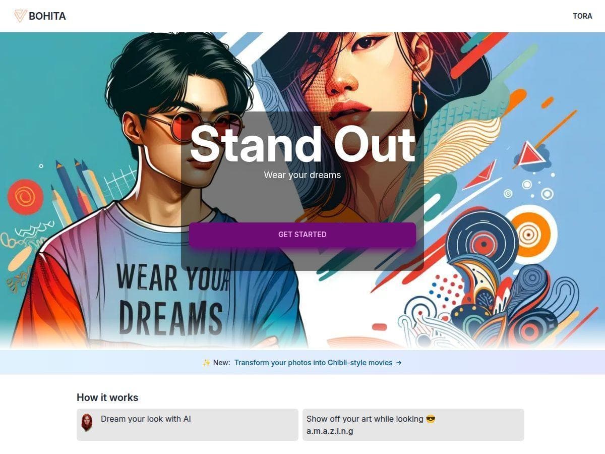 Bohita Review – Creative AI-Driven T-Shirt & Hoodie Design