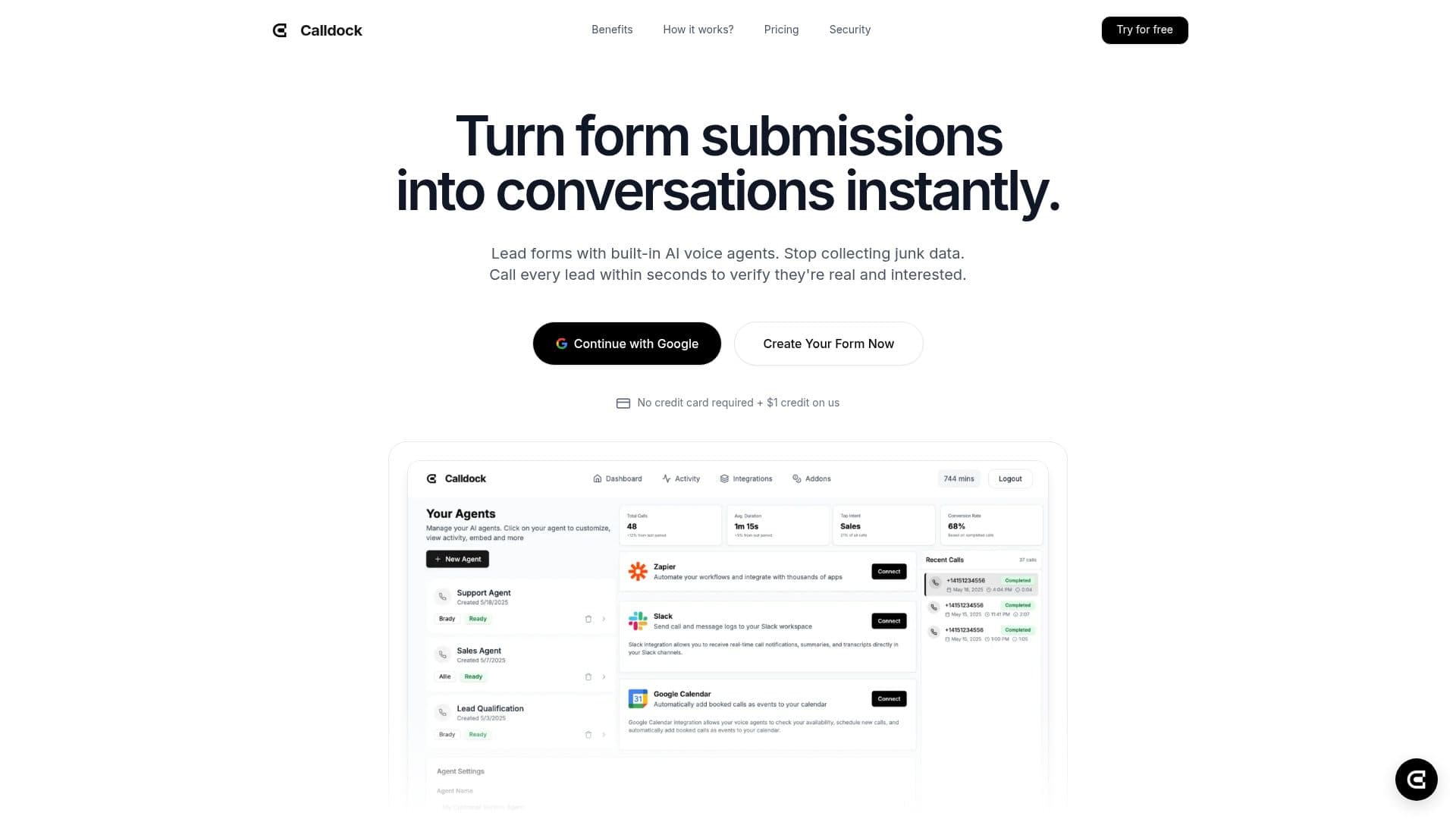 Calldock Review – Boost Customer Support with AI Voice Agents