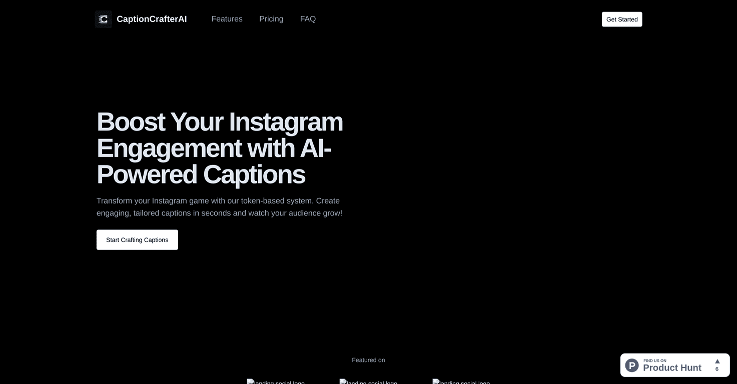 CaptionCrafterAI Review – Elevate Your Instagram Game