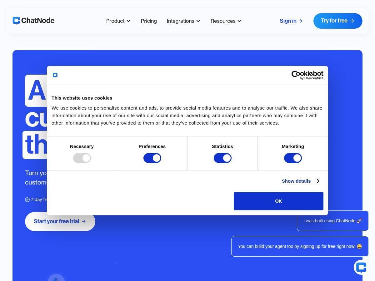ChatNode Review – Boost Customer Support with AI Agents