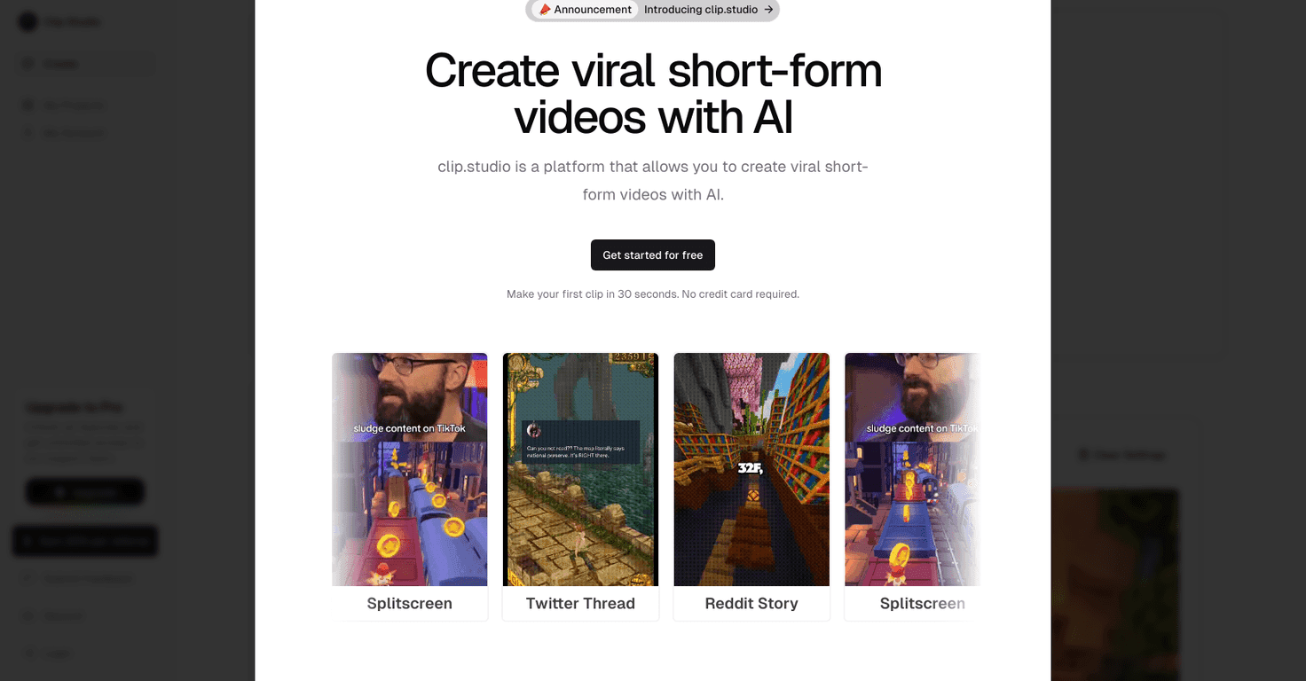 Clip Studio Review – Effortless Video Creation for Creators