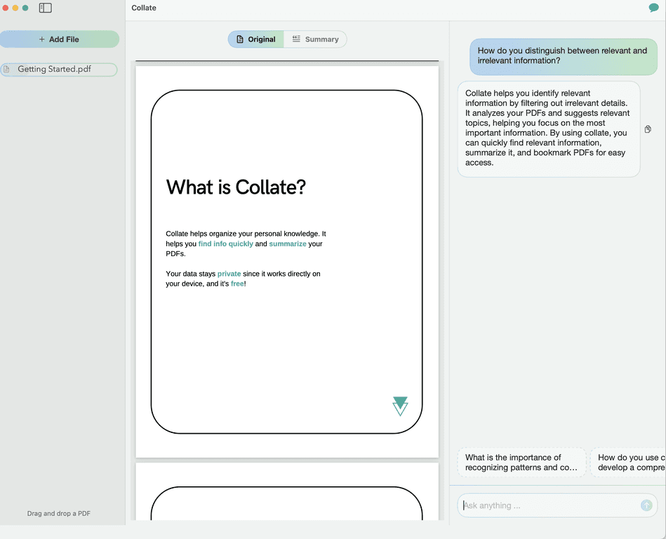 Collate Review – Your PDF Companion for macOS