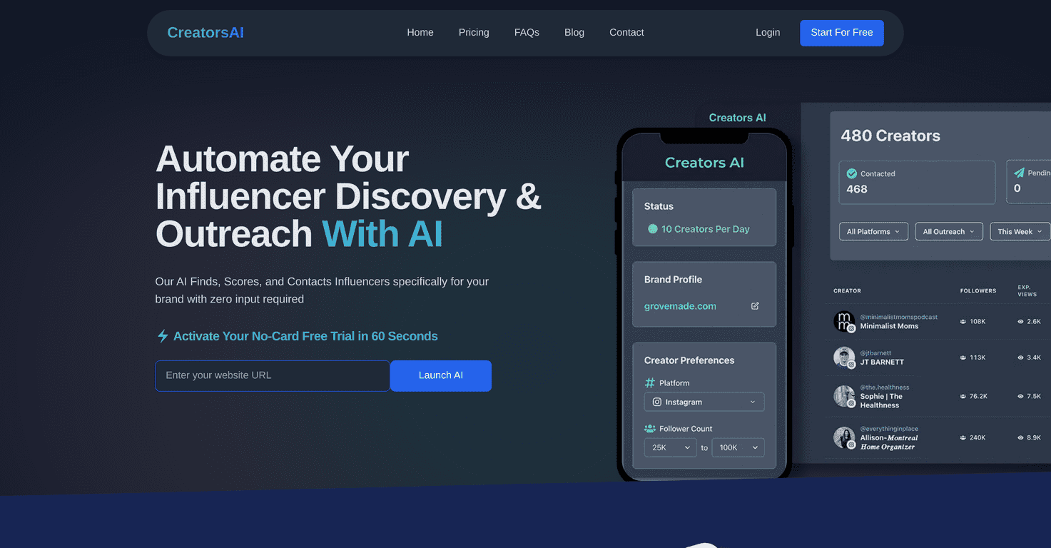 Creators AI Review – Your Guide to Automated Influencer Outreach