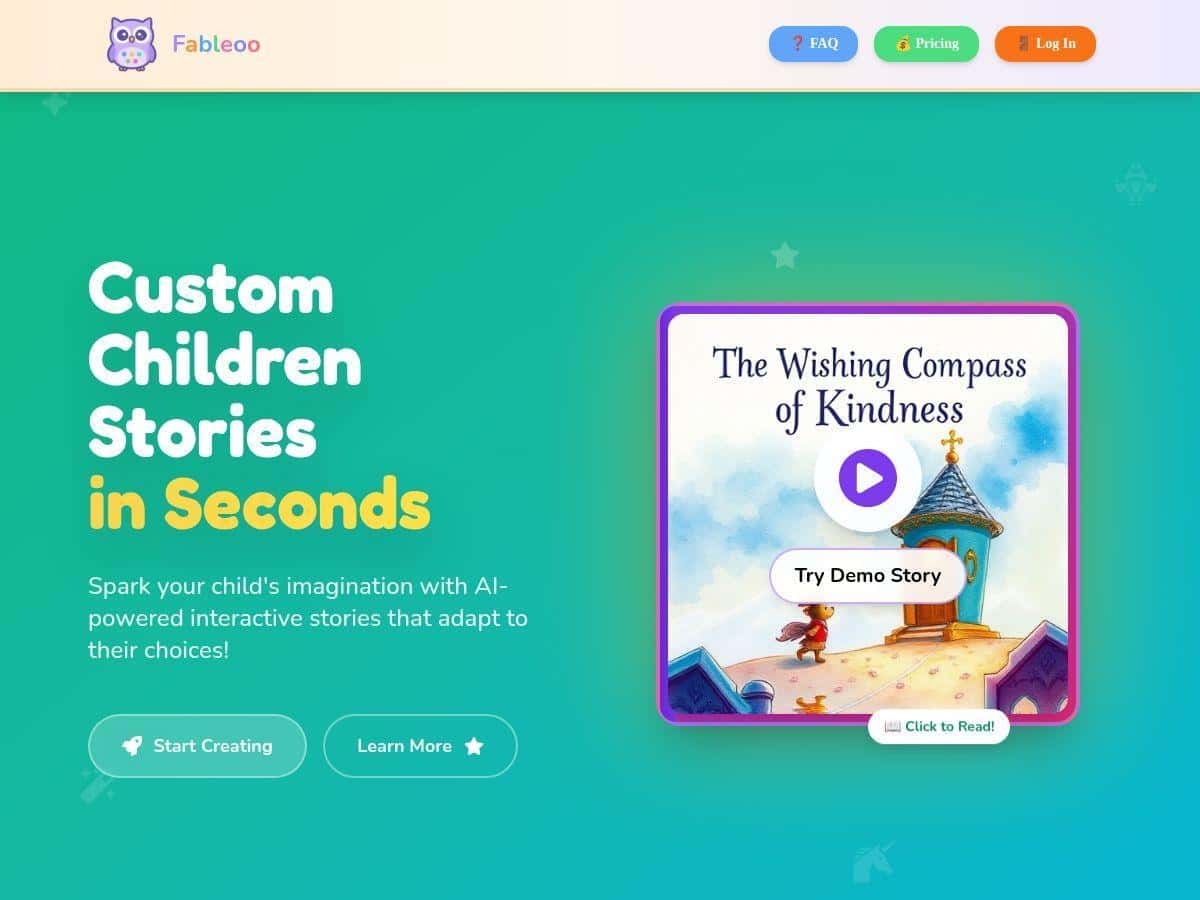 Fableoo Review – Interactive Learning for Kids