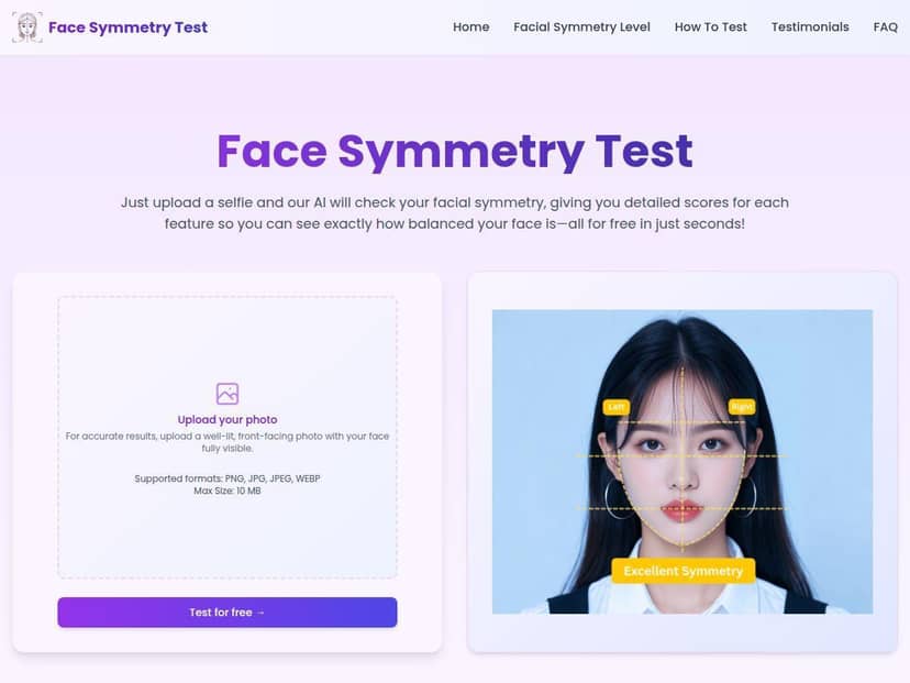 Facesymmetrytest