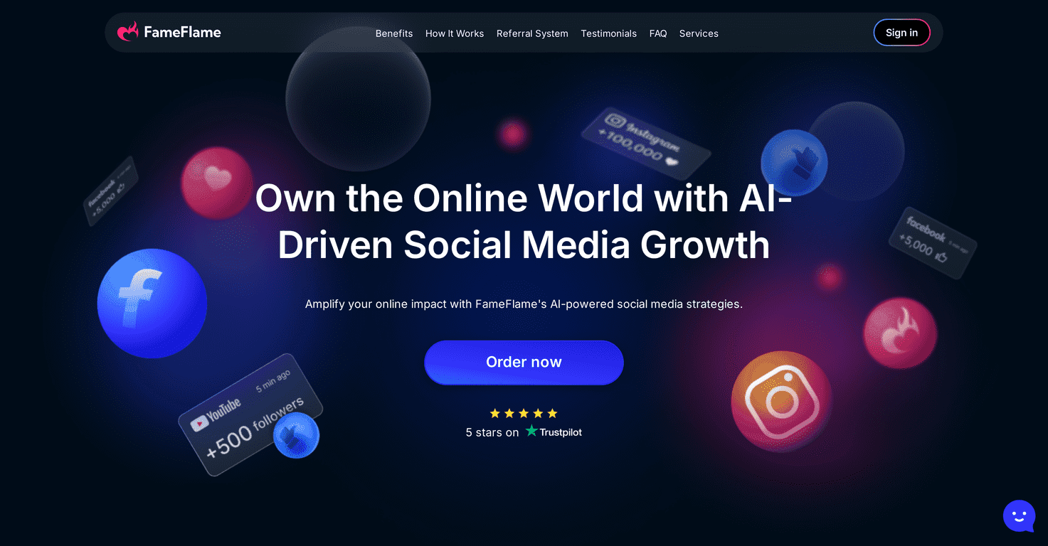 FameFlame Review – Your AI Companion for Social Media Growth