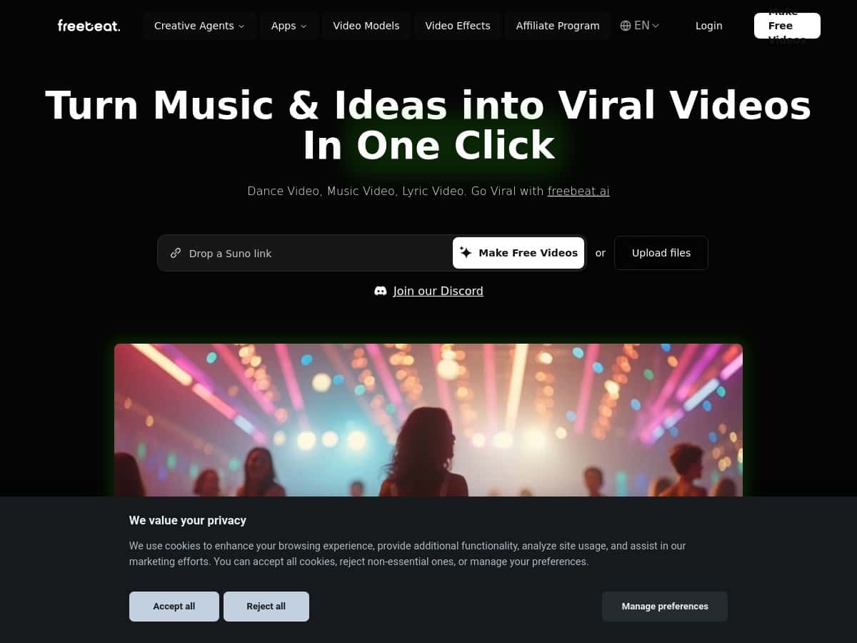 freebeat.ai Review – Effortless Viral Music Video Creation