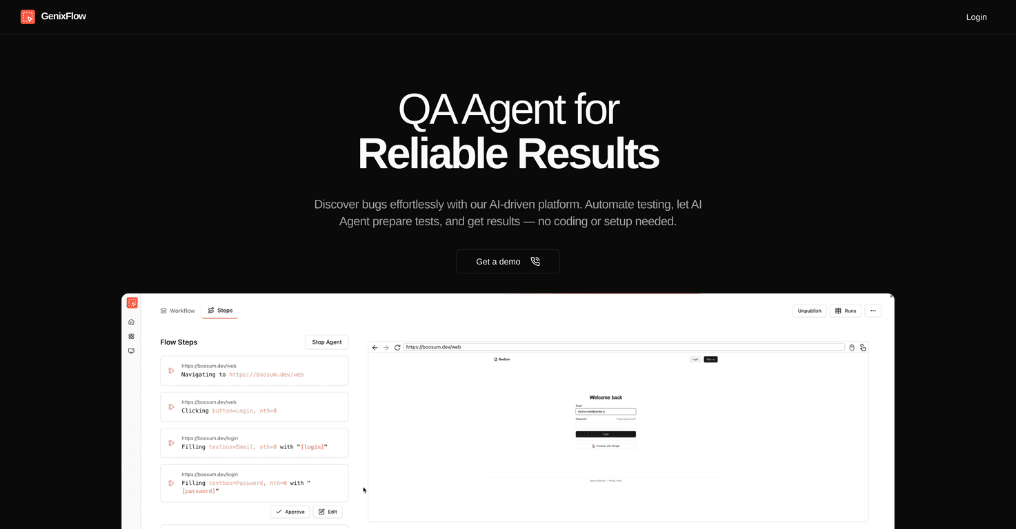 GenixFlow Review – Effortless Automated Testing Simplified