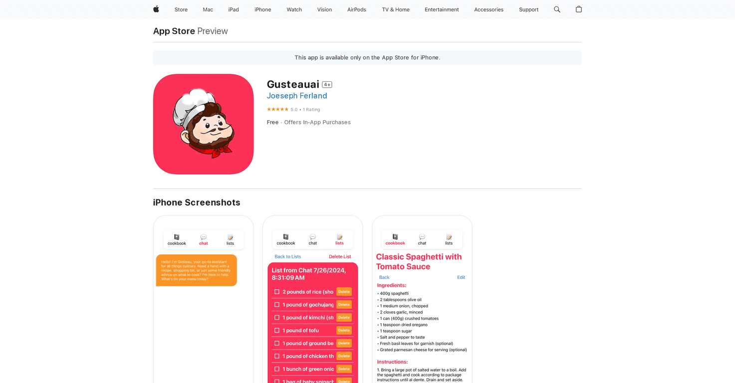 GusteauAI Review – Your Ultimate Cooking Companion