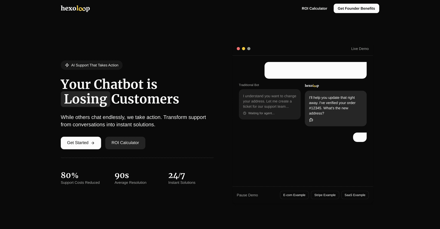 Hexaloop Review – Transforming Customer Support with AI