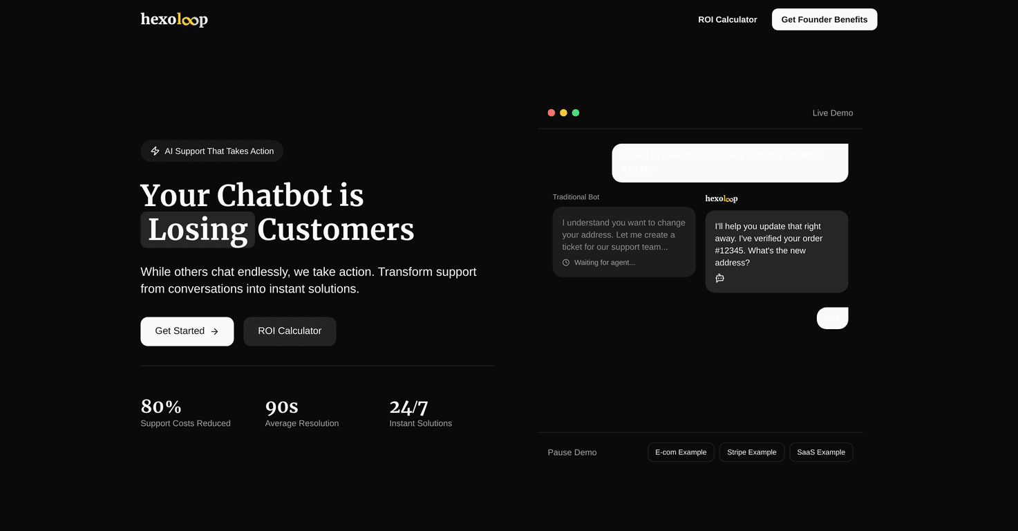 Hexaloop Review – Transforming Customer Support with AI