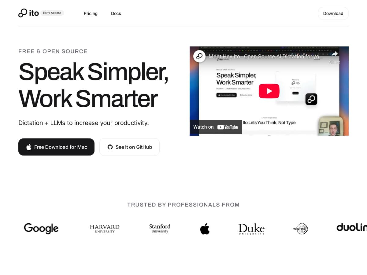 Hey Ito Review – Transform Your Mac Voice Into Text Easily
