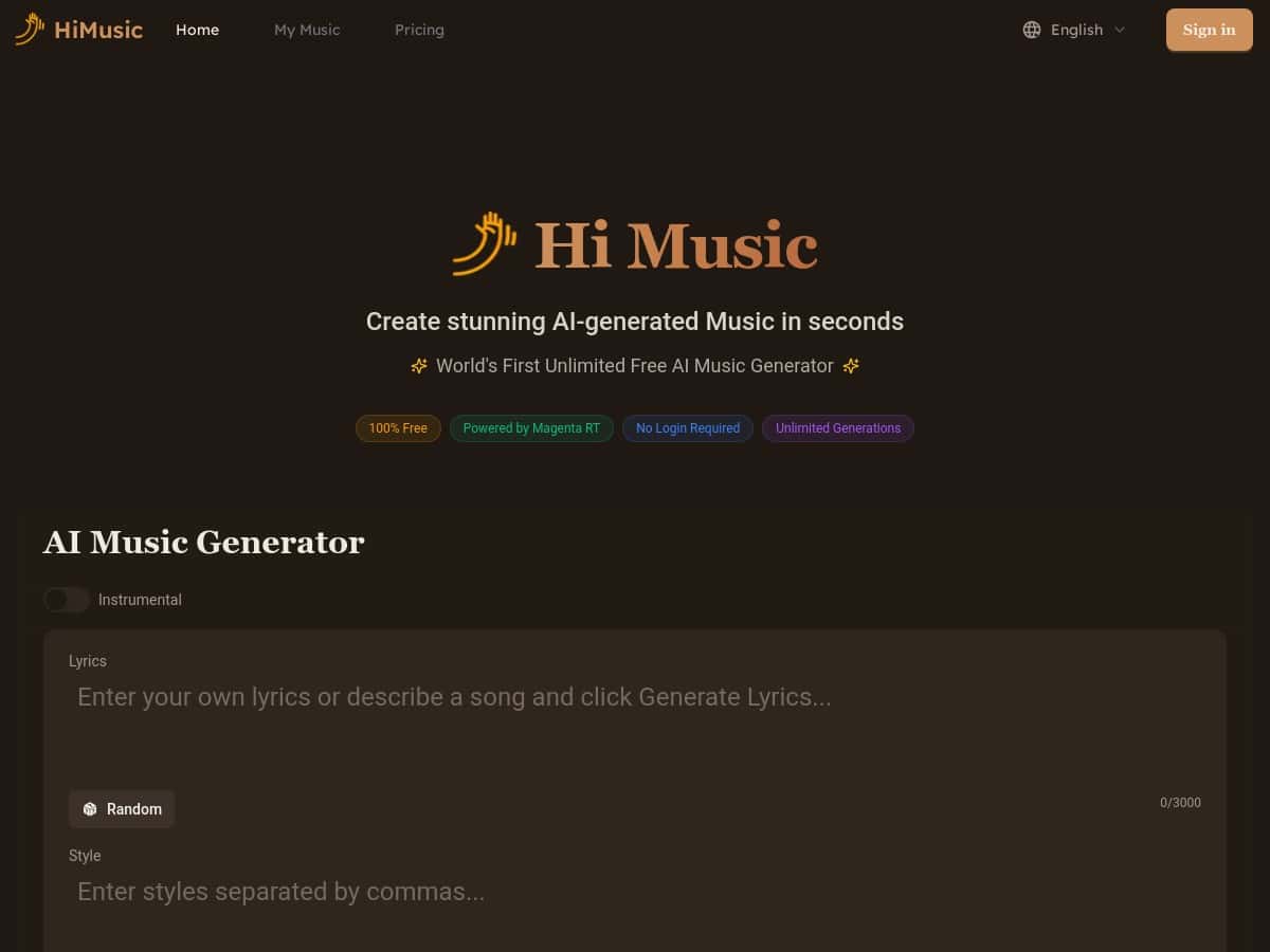 Hi Music Review – Create Free AI Music Effortlessly