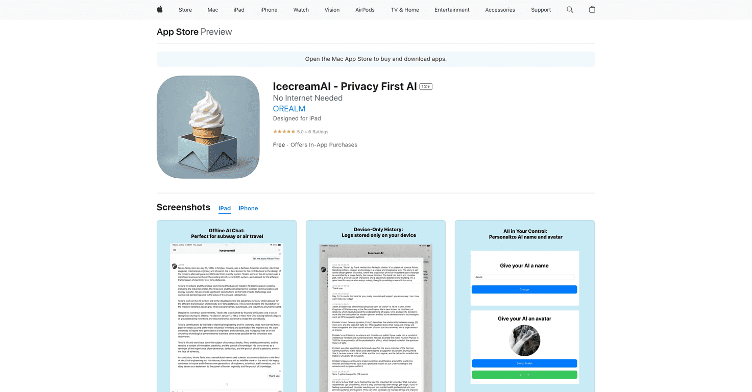 IcecreamAI Review – Your Privacy First AI Assistant