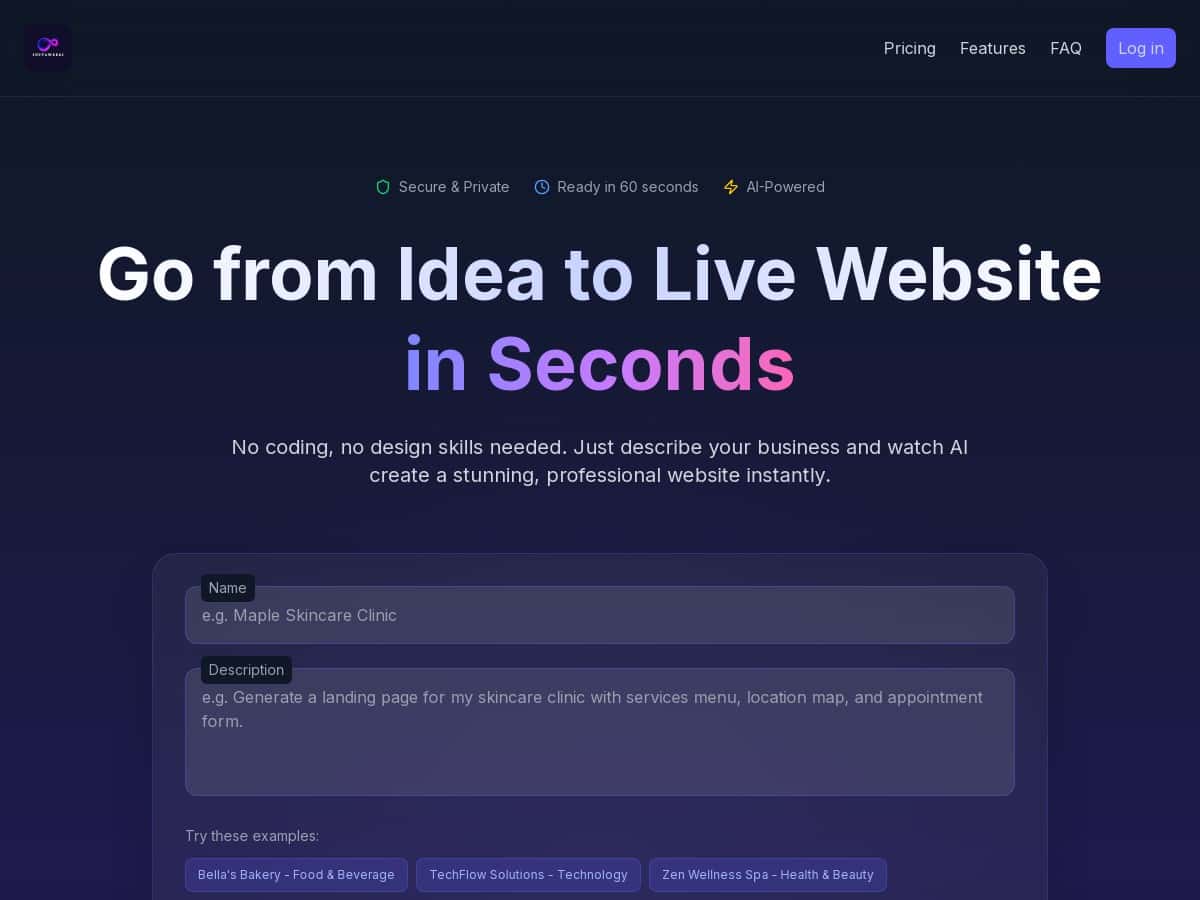 InstaWebAI Review – Fast, Easy Website Builder with AI