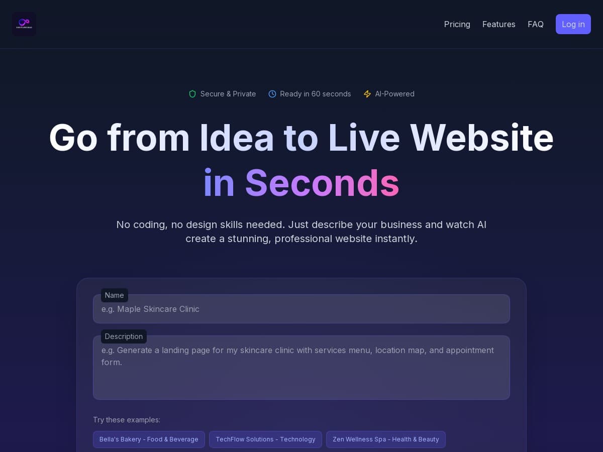 InstaWebAI Review – Fast, Easy Website Builder with AI