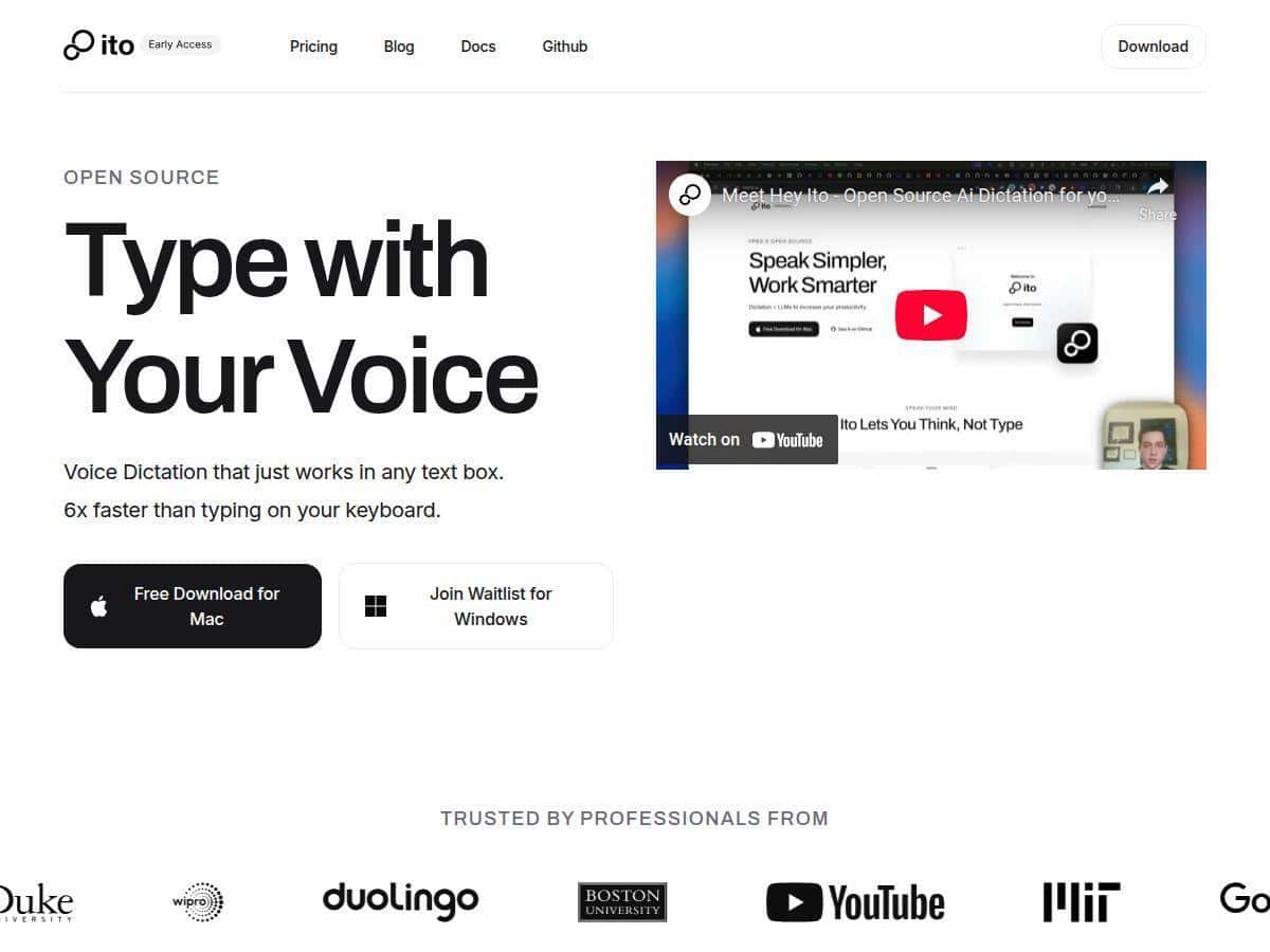 Ito.ai Review – Faster, Smarter Voice-to-Text for Mac