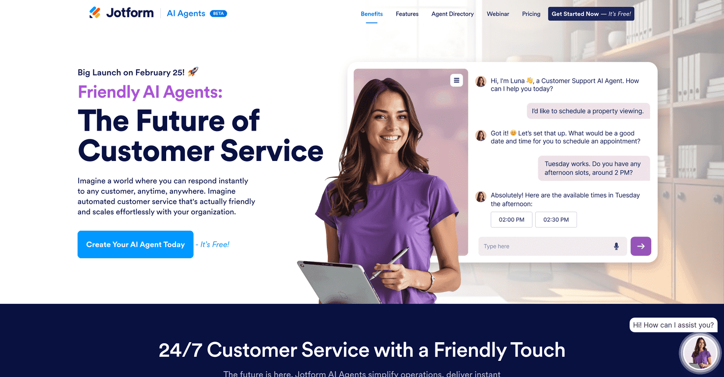 Jotform AI Agents Review – Elevating Customer Service Effortlessly
