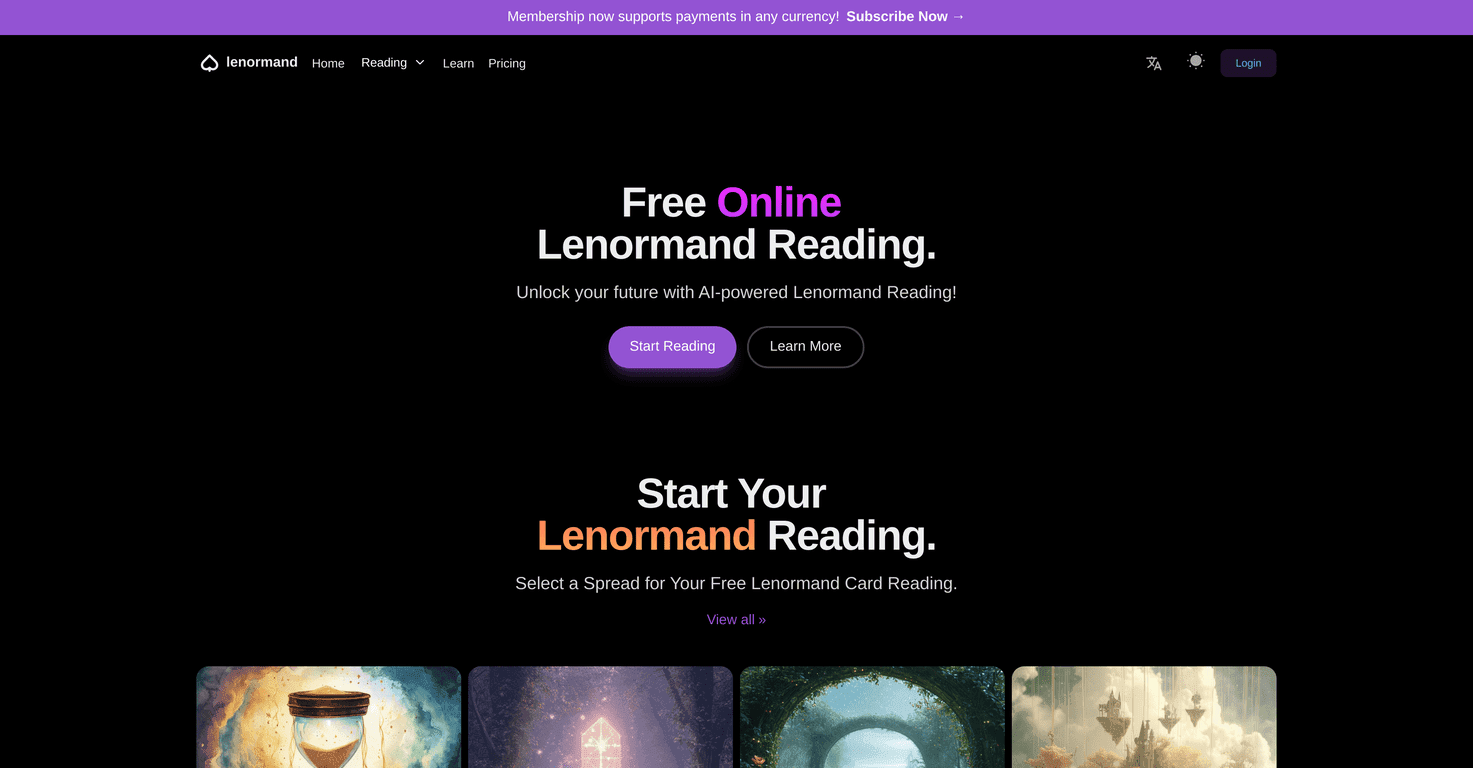 Lenormand Review – Explore Free Card Readings Online
