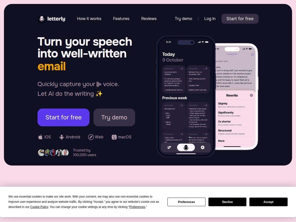 Letterly Review – A Friendly Look at the Best Voice-to-Text App