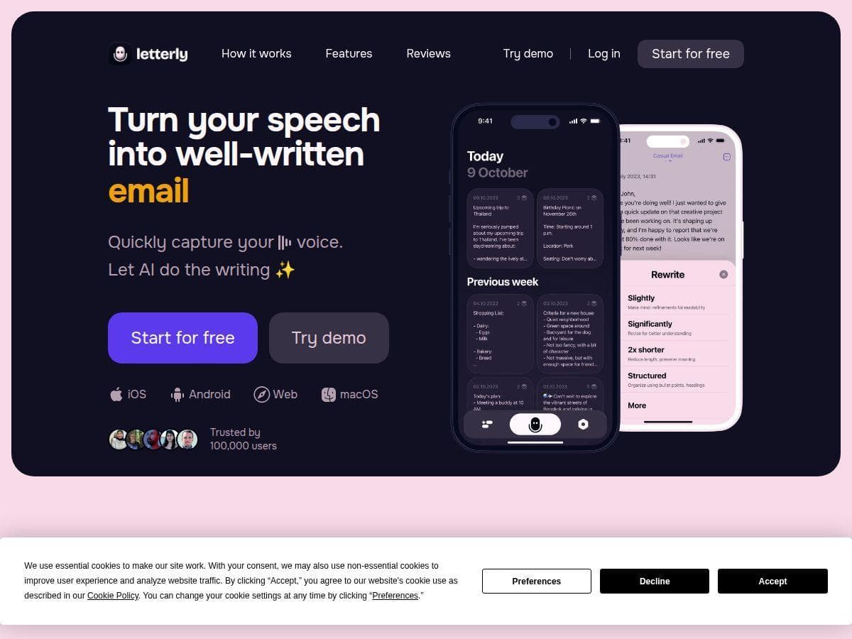 Letterly Review – A Friendly Look at the Best Voice-to-Text App