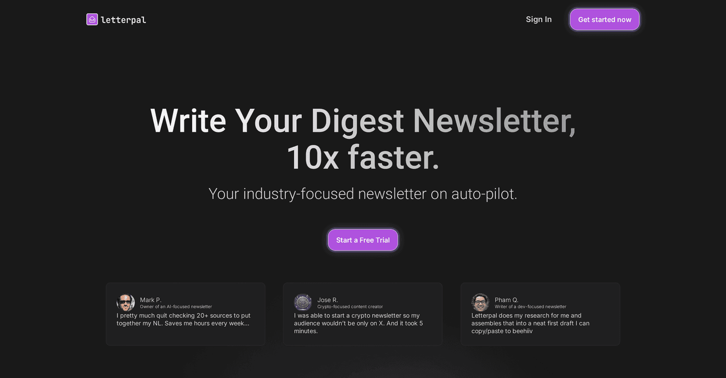 letterpal Review – Your Newsletter Assistant