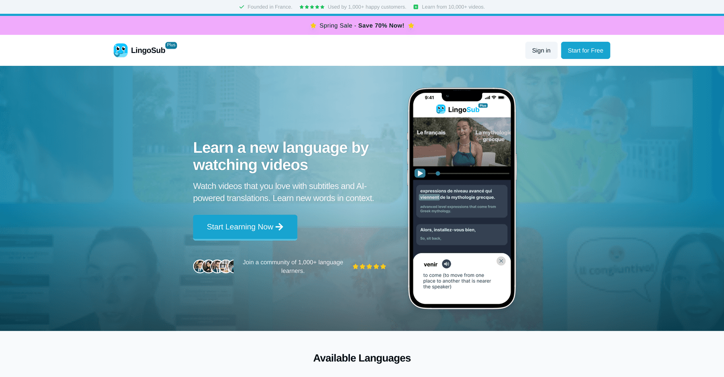 LingoSub Review – A Fun Way to Learn a New Language