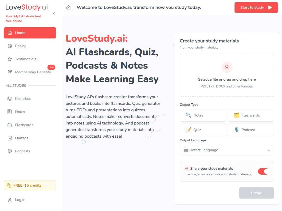 LoveStudy.ai Review – A Smart Tool for Easier Learning