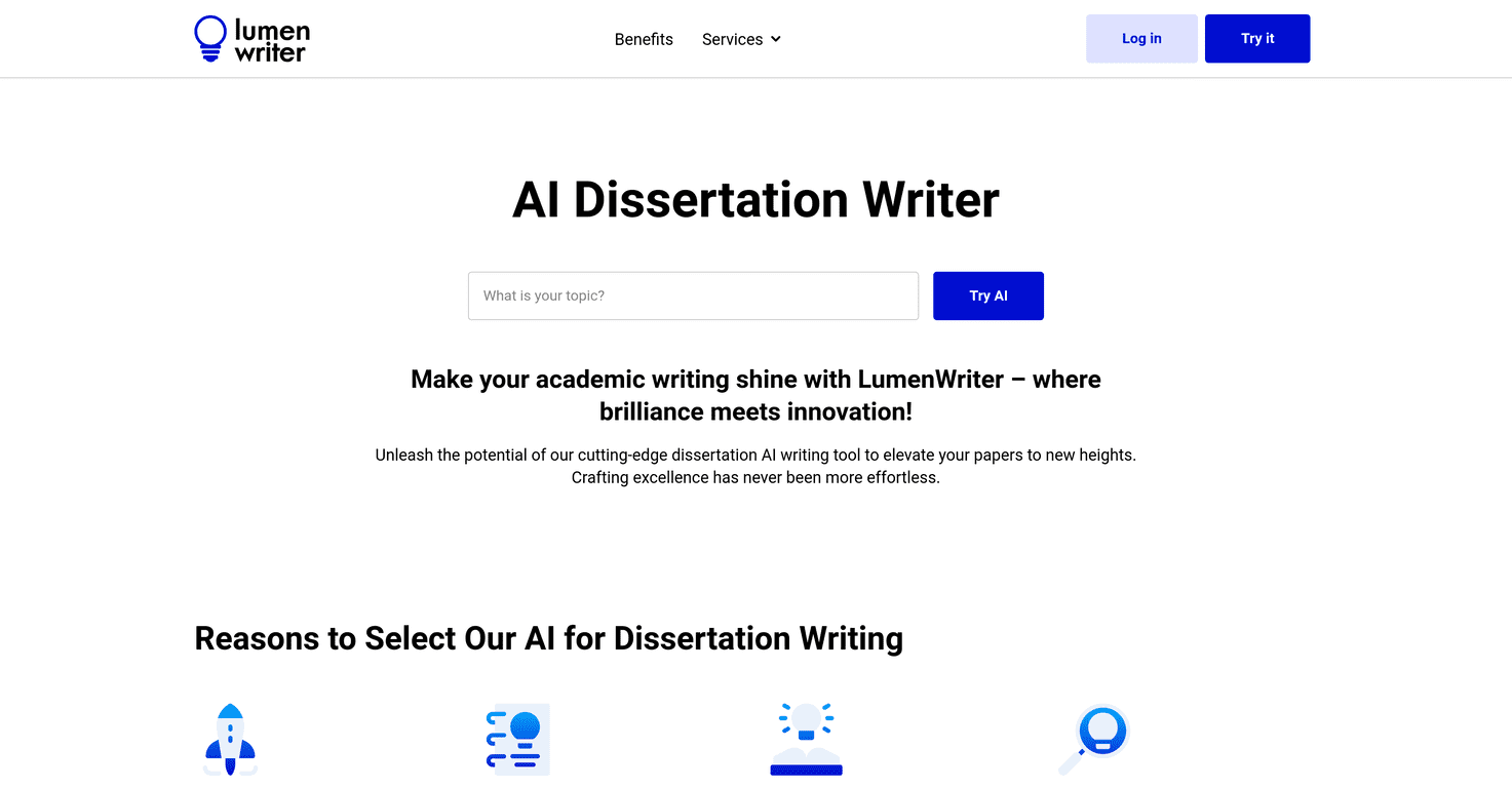 LumenWriter.ai Review – Your Dissertation Writing Companion