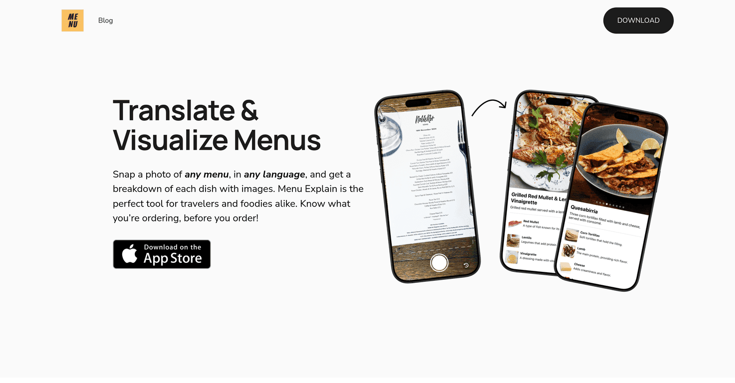 Menu Explain Review – Enhance Your Dining Experience
