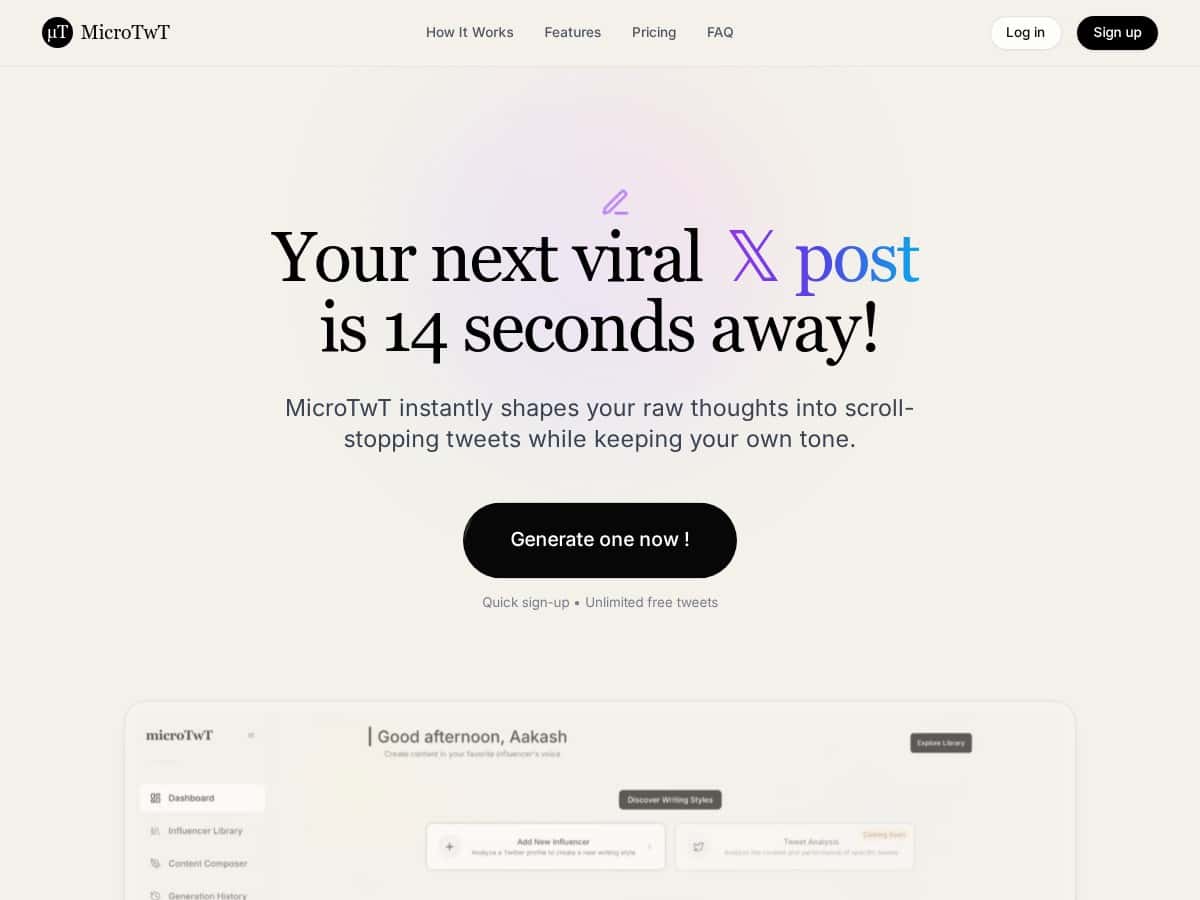 MicroTWT Review – An AI Tool to Boost Your Twitter Content