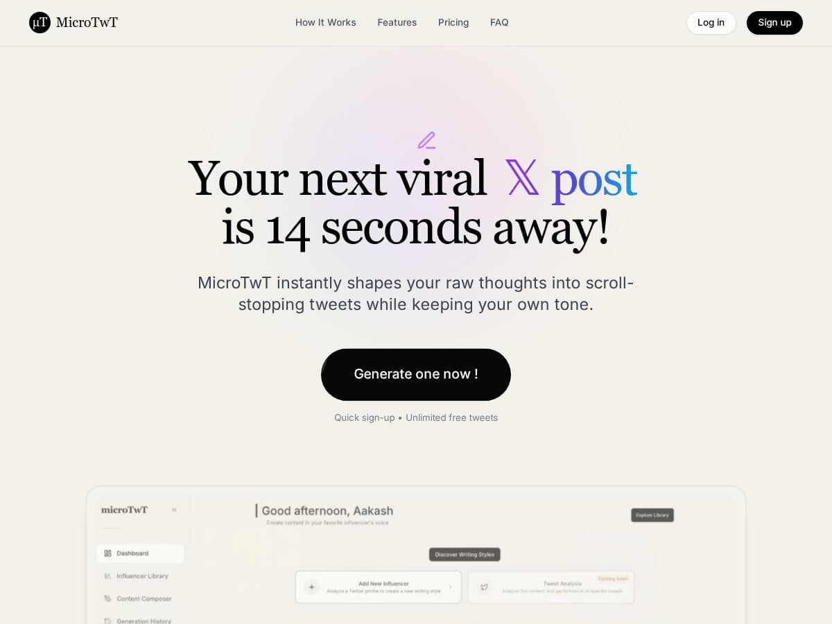 MicroTWT Review – An AI Tool to Boost Your Twitter Content