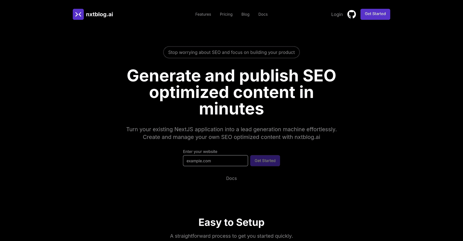 nxtblog.ai Review – Boost Your NextJS Content with Ease
