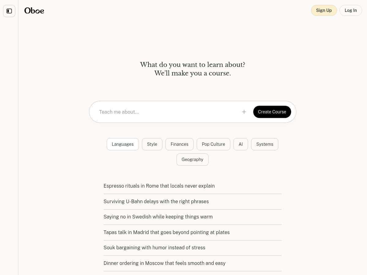 Oboe Review – Easy, Personalized Learning Experience