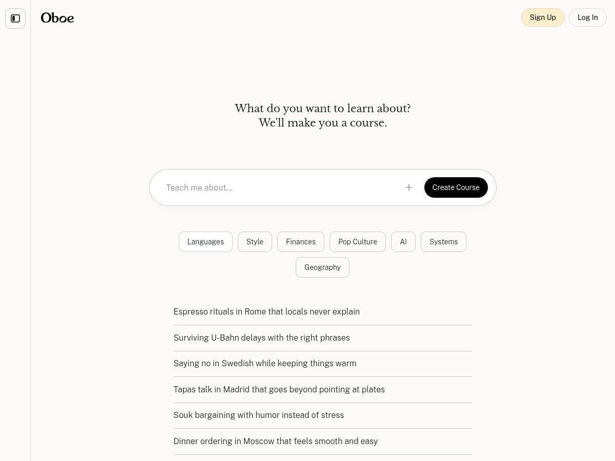 Oboe Review – Easy, Personalized Learning Experience