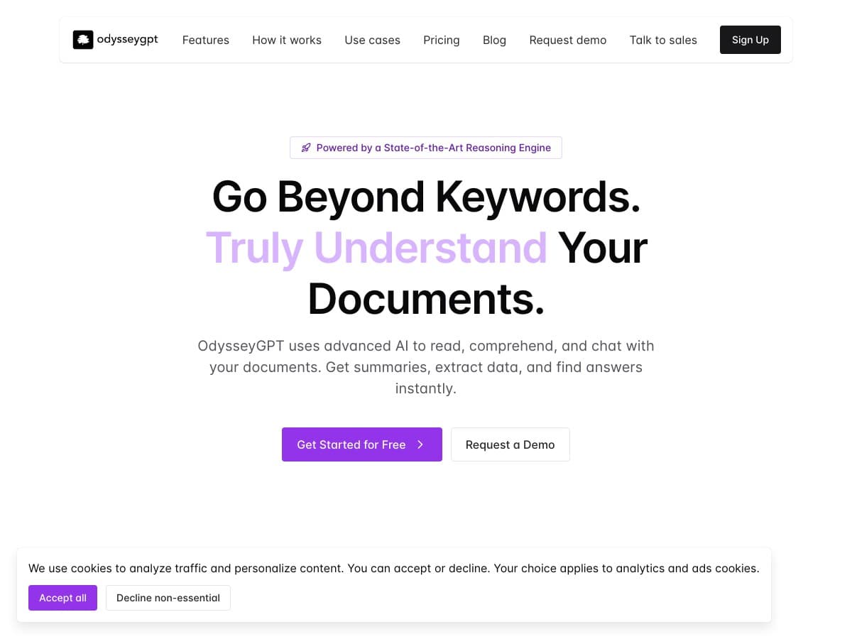 OdysseyGPT Review – A Smart Way to Manage Your Documents