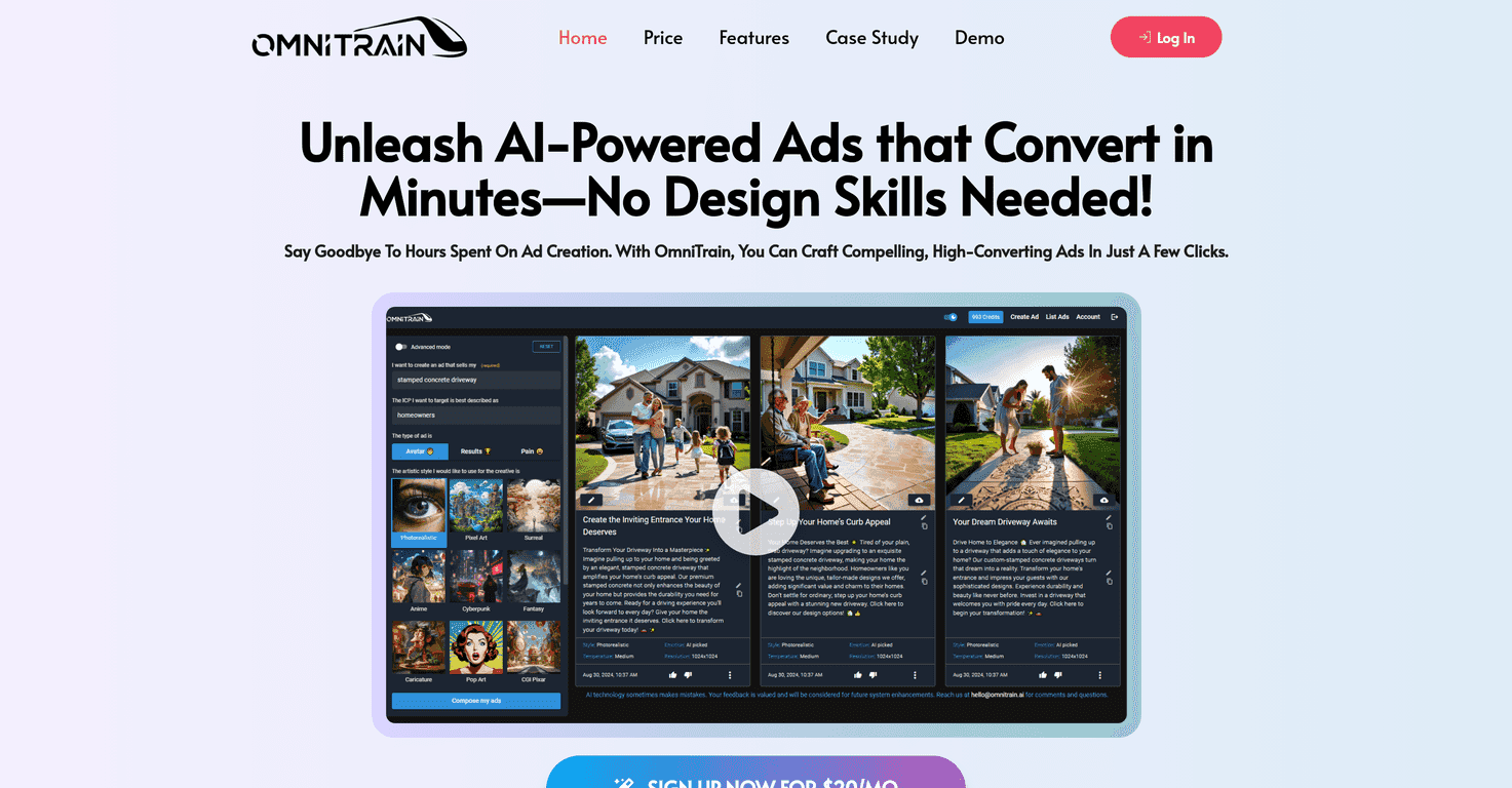 Omnitrain Review – Transform Your Ad Creation Process
